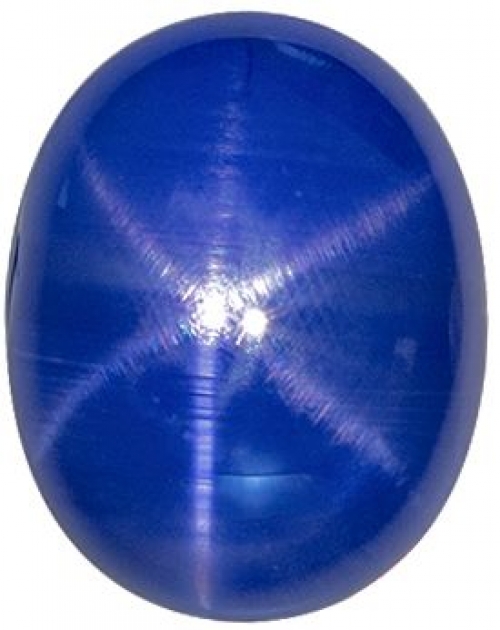 Синтетический звездчатый сапфир оптом, синий, огранка овал_0 429584 223.95 ₽