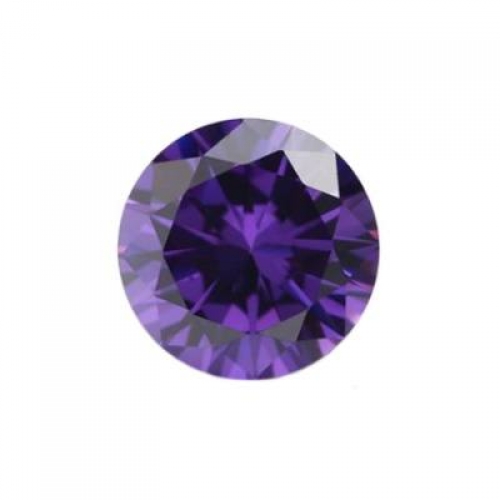 Фиолетовые фианиты №7 оптом огранка круг_0 429717 0.68 ₽