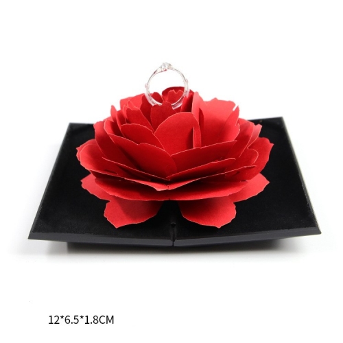 Вращающаяся подарочная коробка "Роза" для кольца_5 500071 503.33 ₽