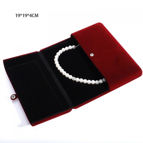 Бархатная шкатулка для жемчужного ожерелья, 19*19*4 см_6 500237 848.83 ₽