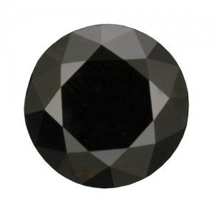 Калиброванные бриллианты черные 57 граней, от 0,7 до 4,2 мм